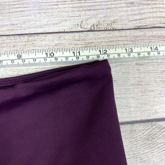 Ziya Active Purple Cropped Leggings Pants Workout Size 4 - Picture 8 of 10